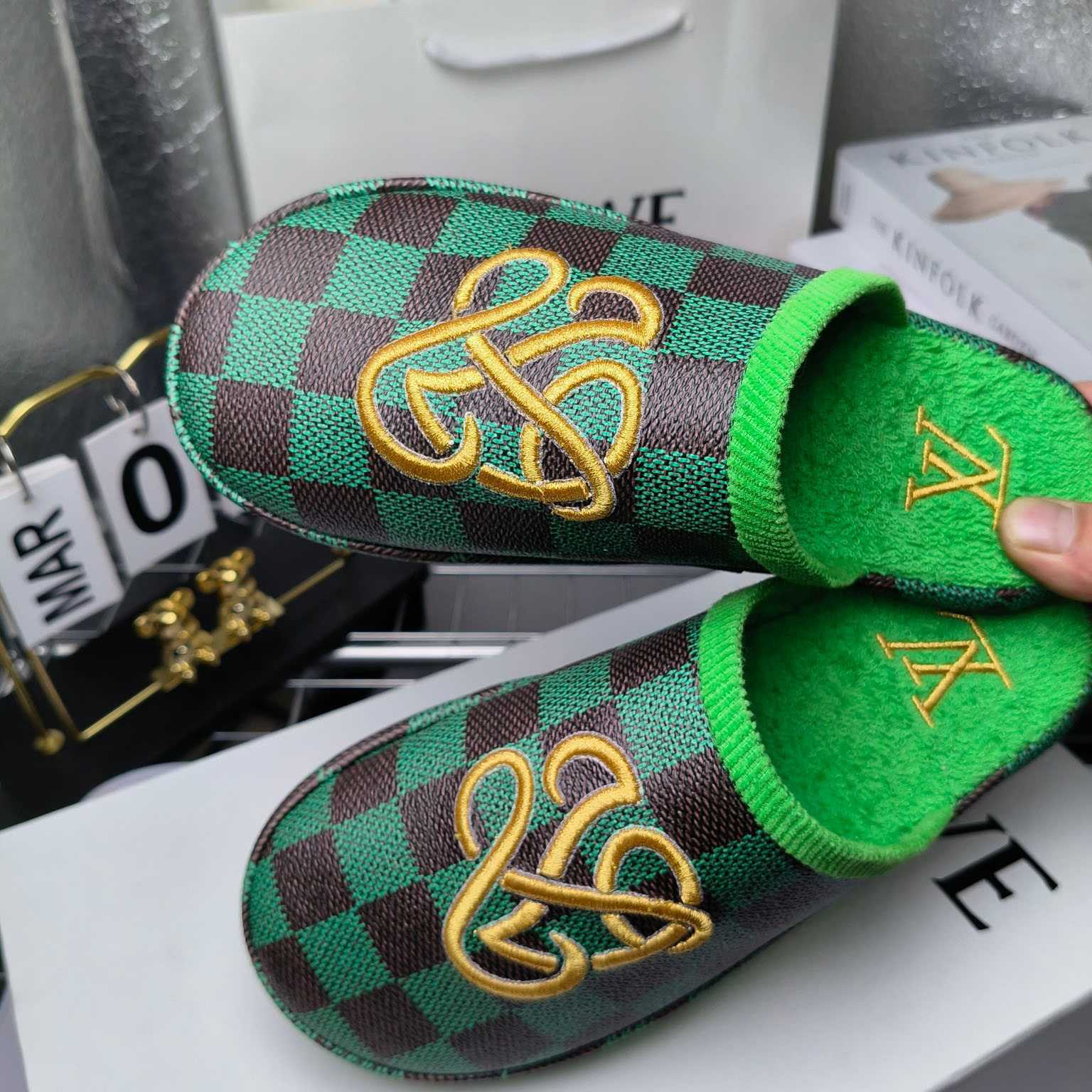 Louis Vuitton LV Palace Slipper   1ACN7D - DopestKickz