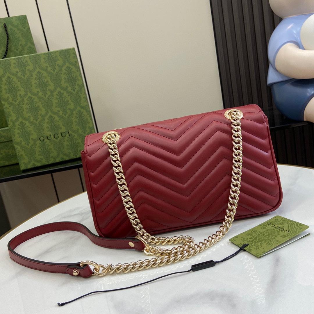 Gucci GG Marmont Small Shoulder Bag - DopestKickz