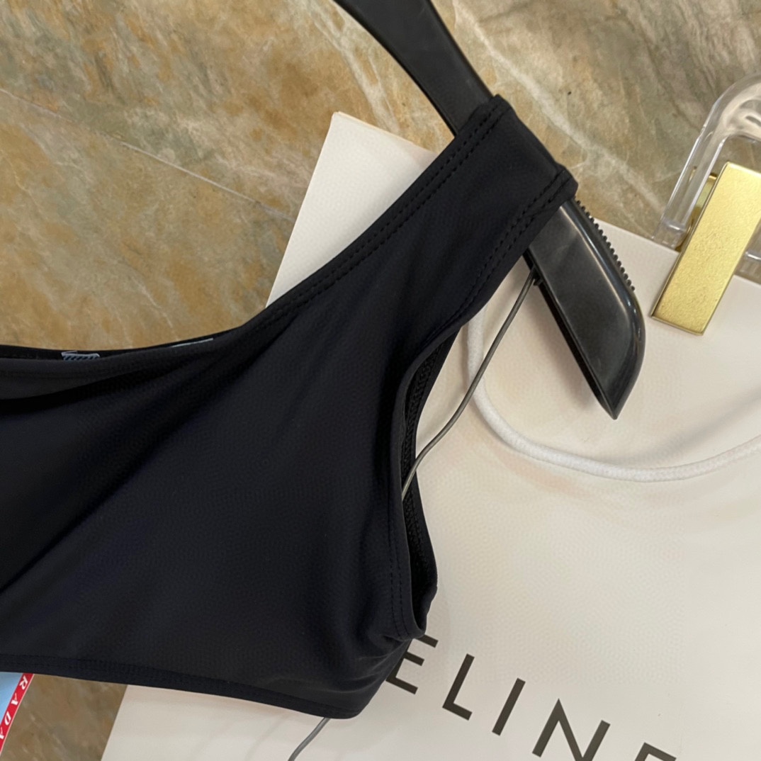 Prada One-shoulder Cut-out Swimsuit - DopestKickz