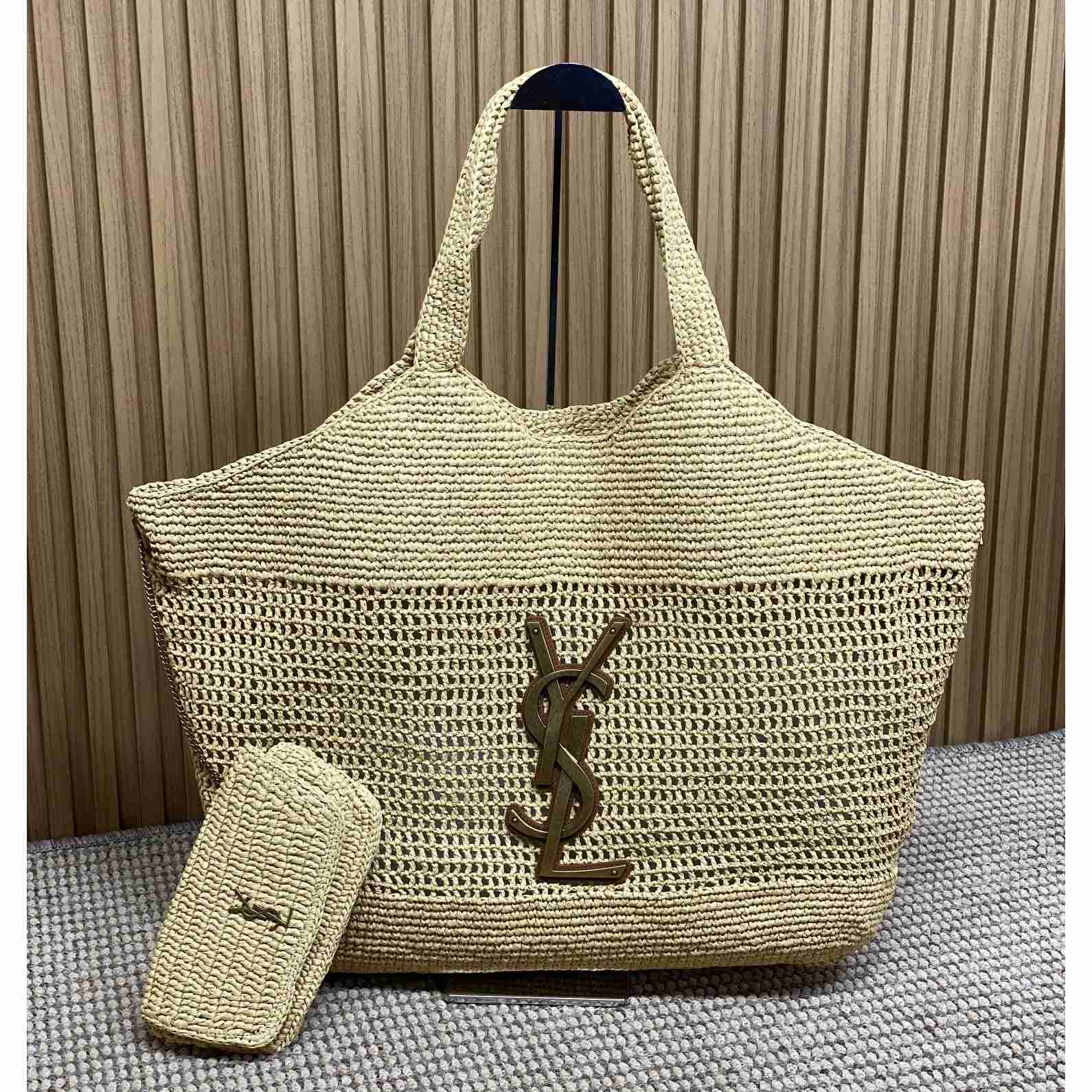 Saint Laurent Icare In Raffia - DopestKickz