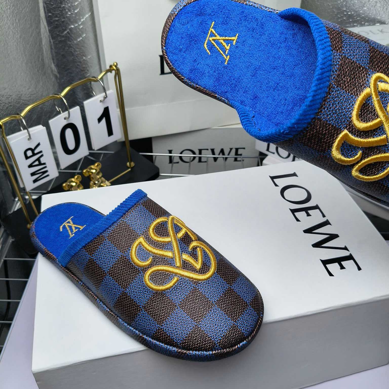 Louis Vuitton LV Palace Slipper   1ACN75 - DopestKickz