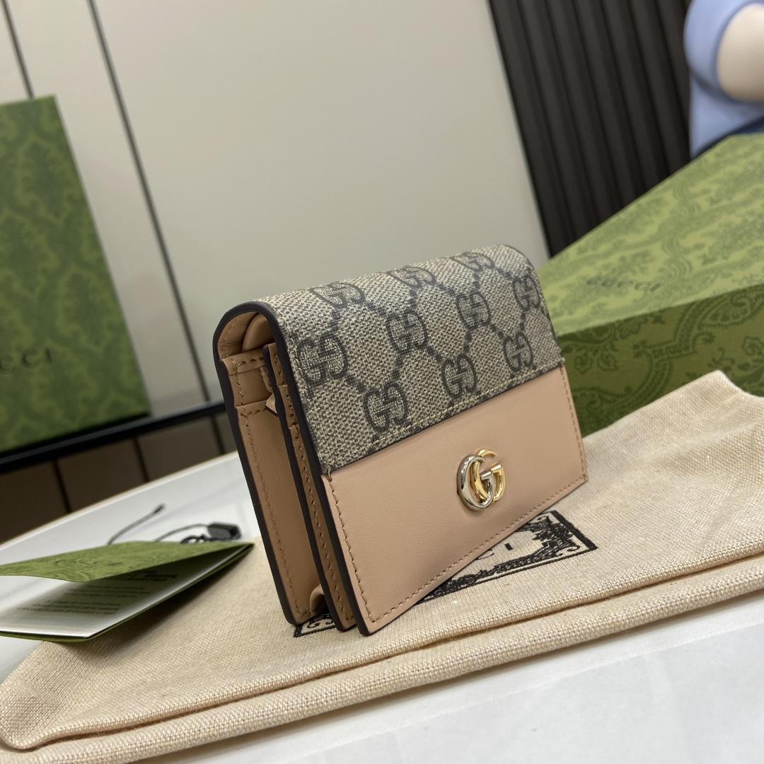 Gucci GG Marmont Card Case - DopestKickz