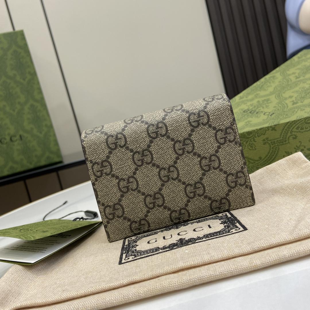 Gucci GG Marmont Card Case - DopestKickz