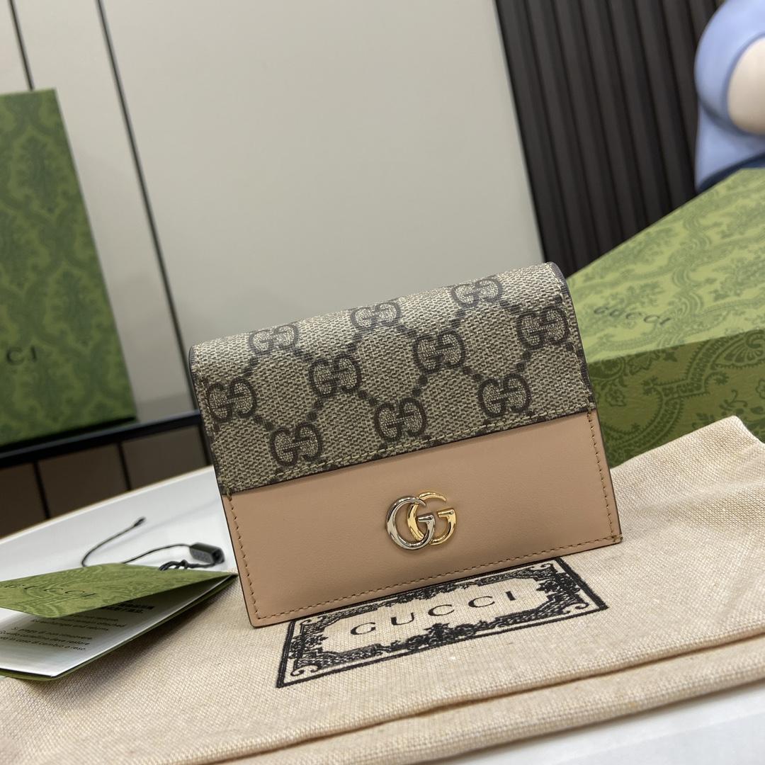 Gucci GG Marmont Card Case - DopestKickz