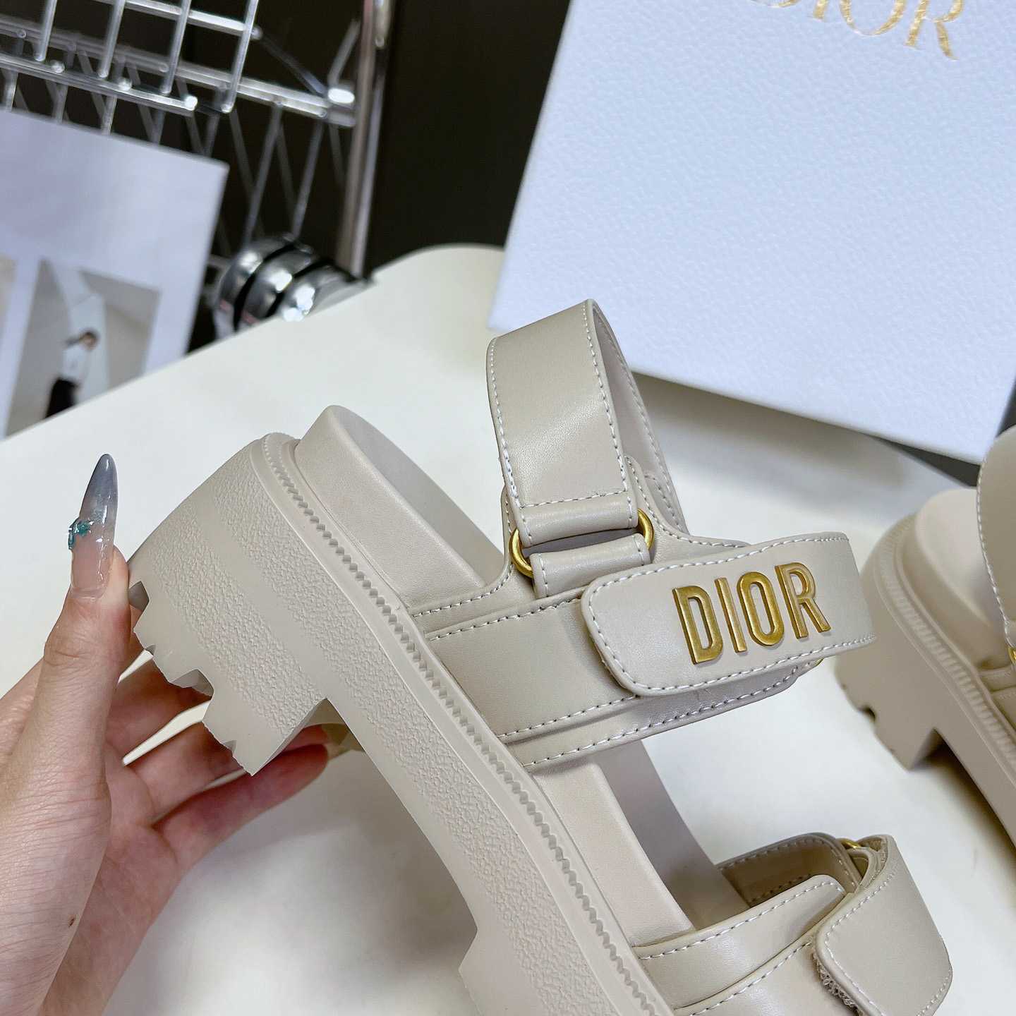 Dior Dioract Platform Sandal - DopestKickz