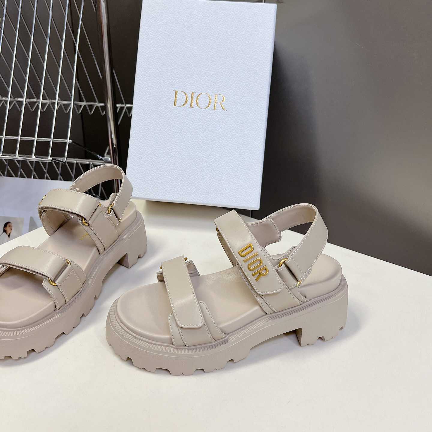 Dior Dioract Platform Sandal - DopestKickz