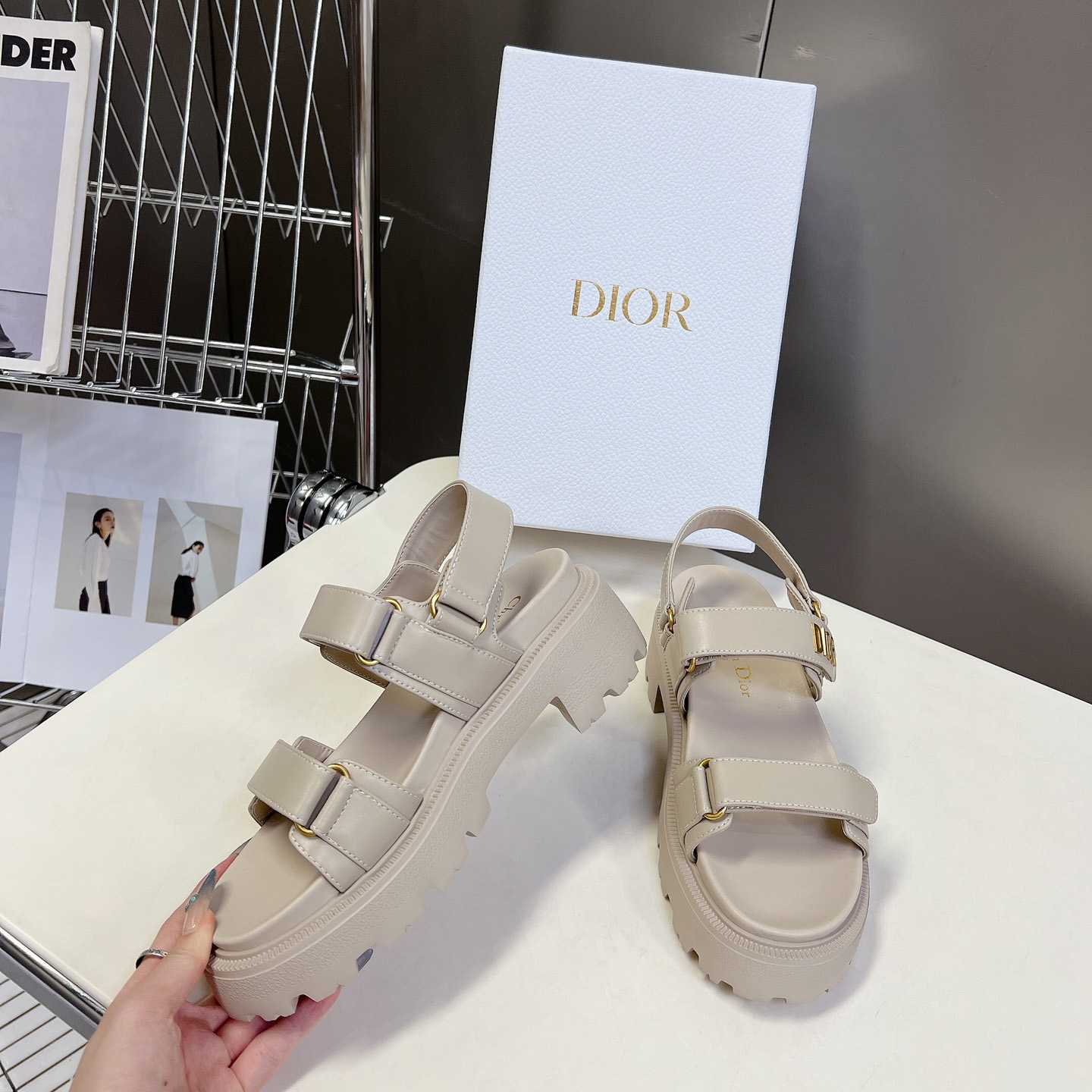 Dior Dioract Platform Sandal - DopestKickz