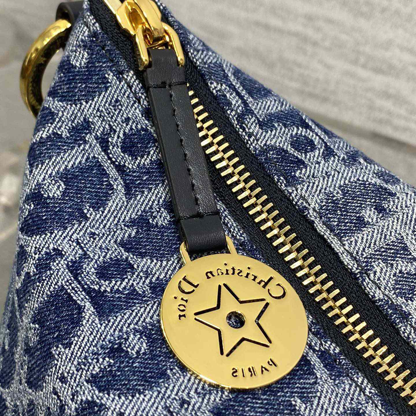 Dior Diorstar Hobo Bag With Chain - DopestKickz
