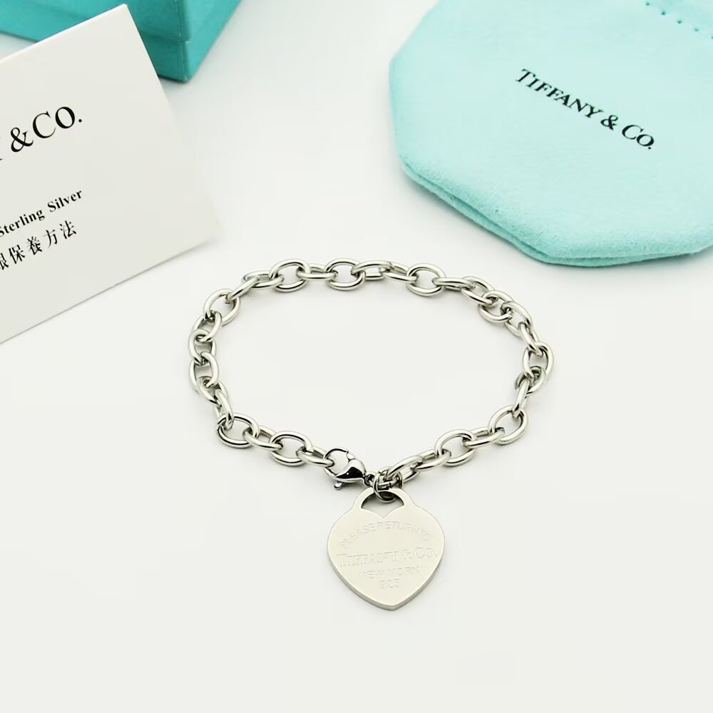 Tiffany & Co. Heart Tag Bracelet - DopestKickz