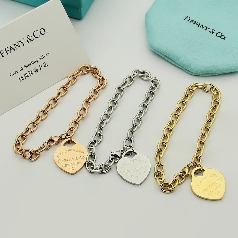 Tiffany & Co. Heart Tag Bracelet - DopestKickz