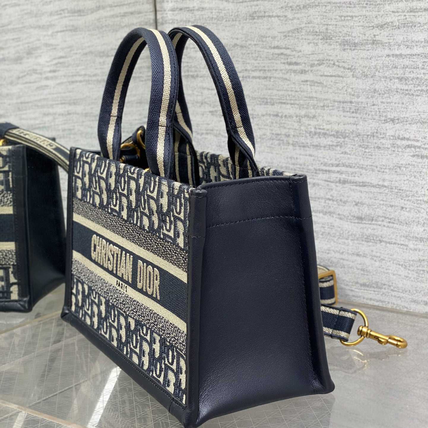 Dior East-West Dior Book Tote With Strap   - DopestKickz