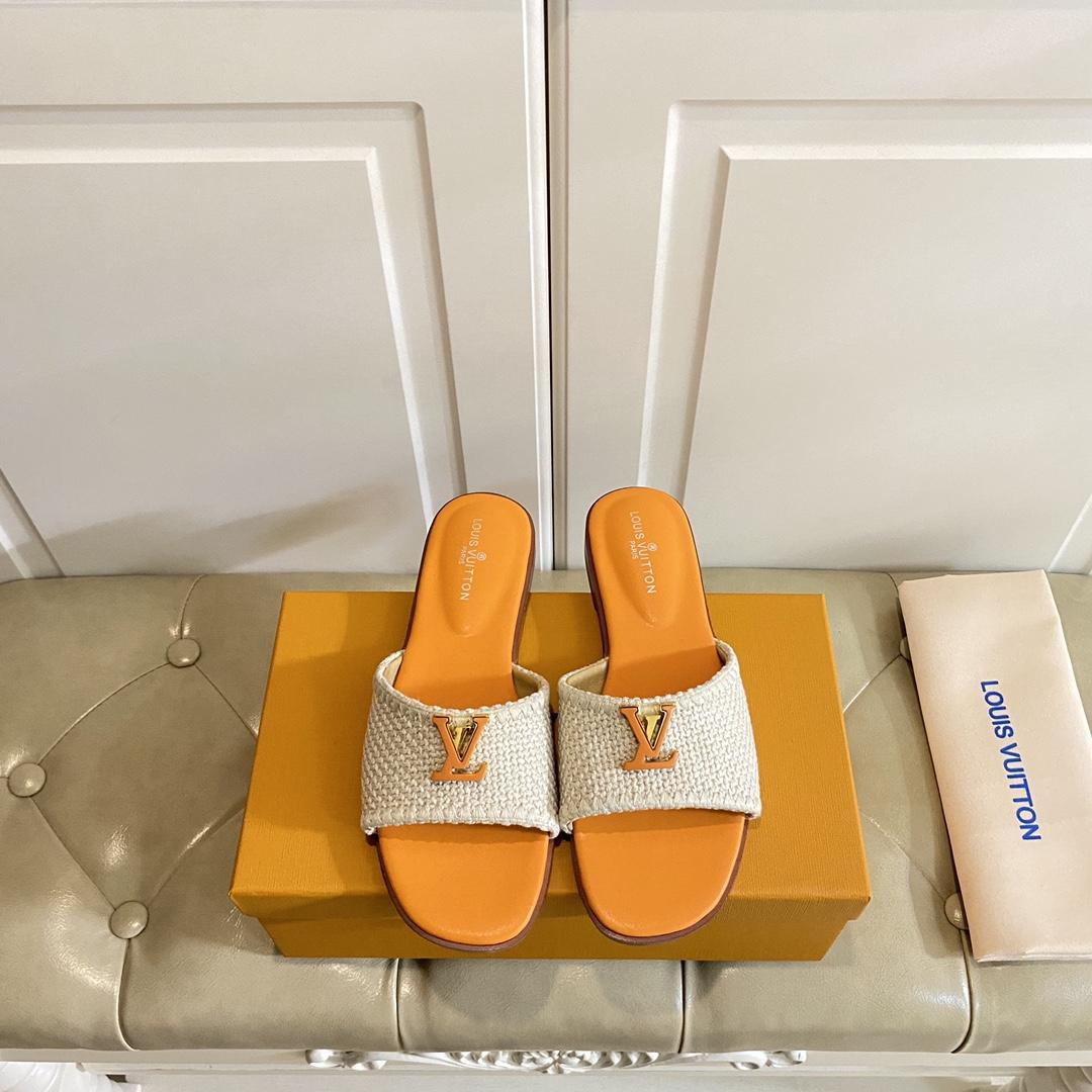 Louis Vuitton LV Capri Flat Mule   1ACZFV - DopestKickz