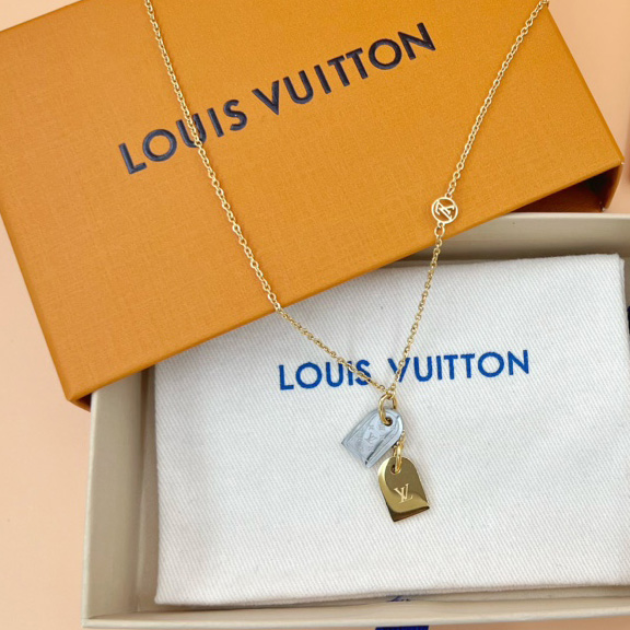 Louis Vuitton Nanogram Necklace   M63141 - DopestKickz