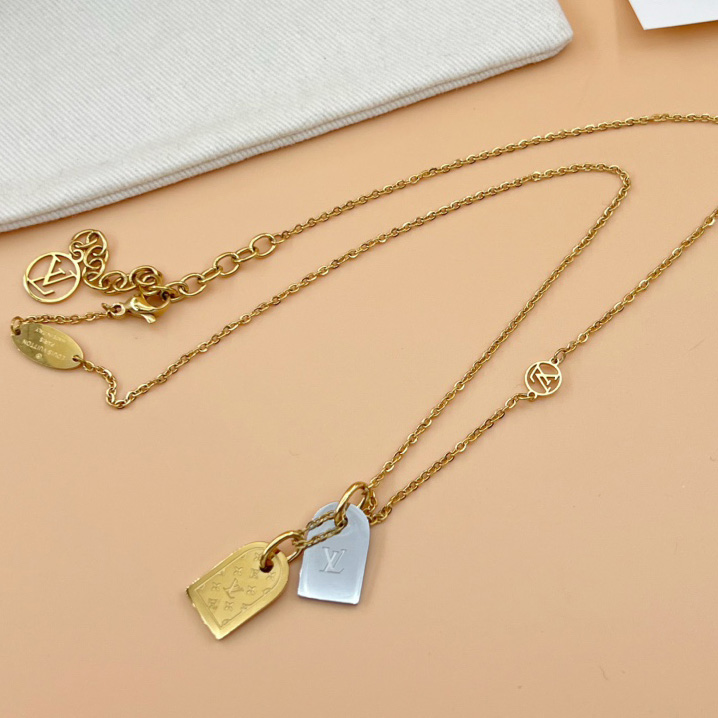 Louis Vuitton Nanogram Necklace   M63141 - DopestKickz