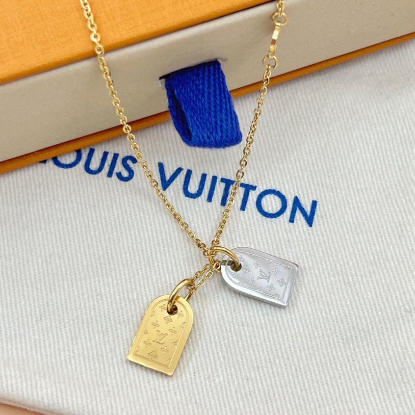 Louis Vuitton Nanogram Necklace   M63141 - DopestKickz