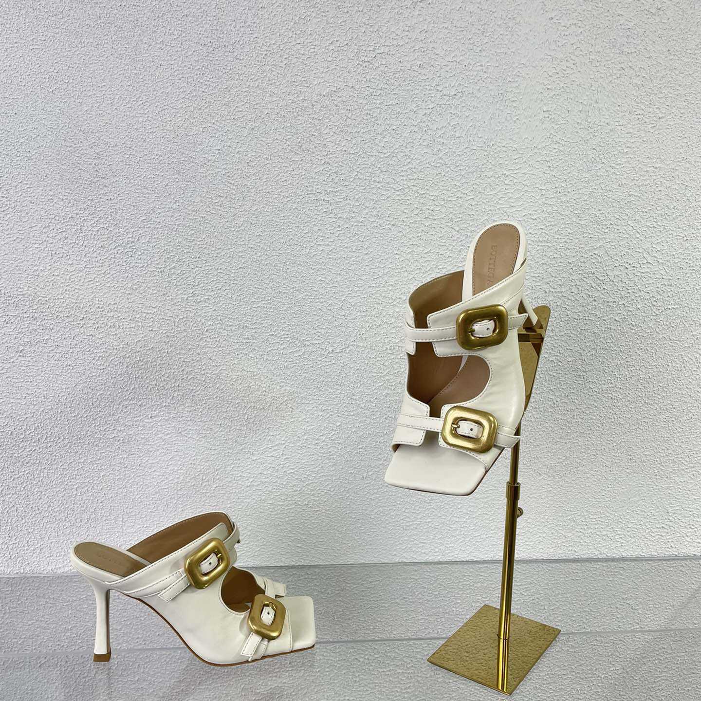 Bottega Veneta Stretch Buckle Mule Sandal - DopestKickz