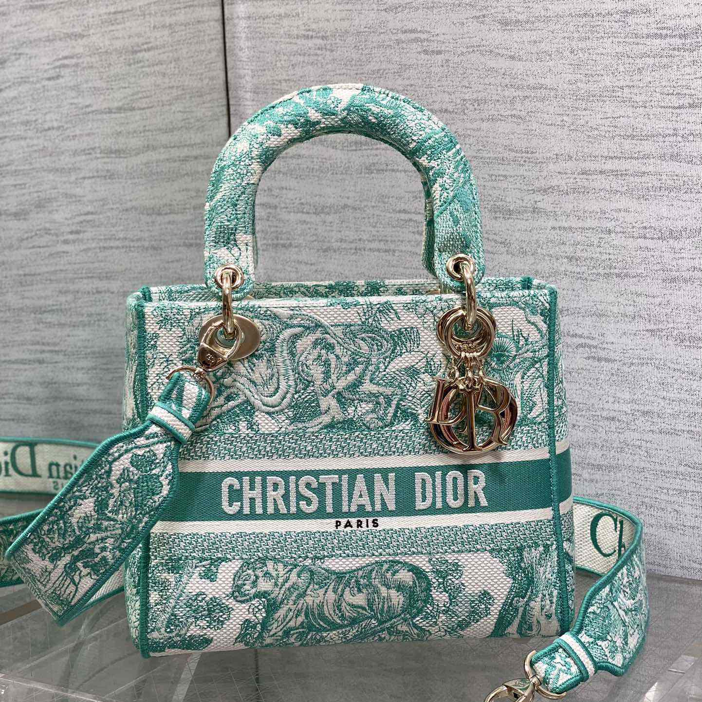 Dior Medium Dioriviera Lady D-Lite Bag - DopestKickz
