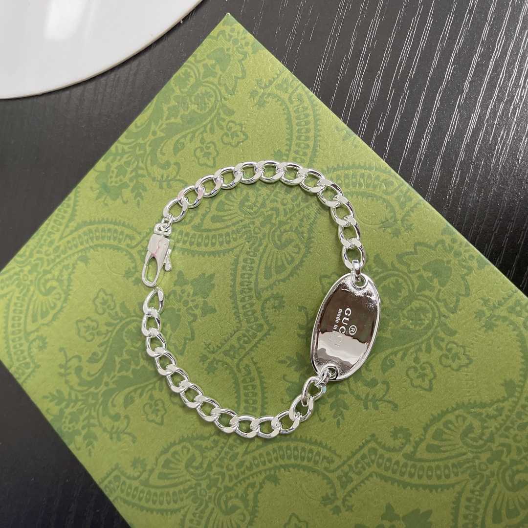 Gucci Trademark Chain Bracelet With Tag  - DopestKickz