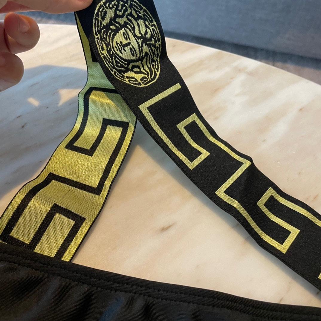 Versace Greca Cut Out Detailed Swimsuit - DopestKickz