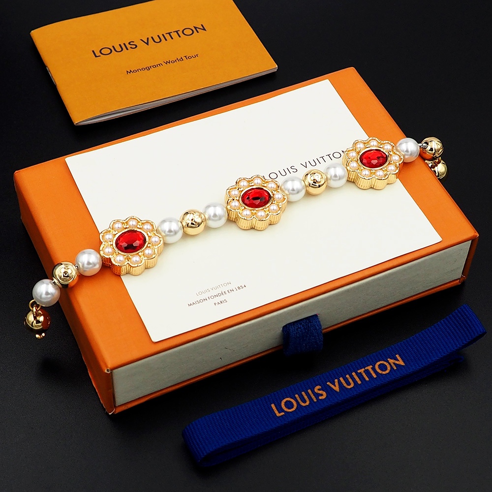 Louis Vuitton LV Dynasty Flower Bracelet - DopestKickz