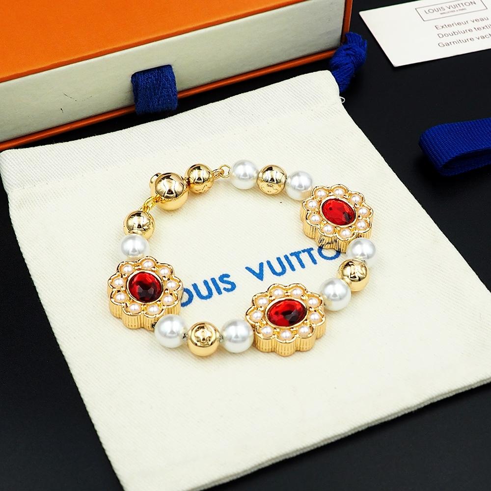 Louis Vuitton LV Dynasty Flower Bracelet - DopestKickz