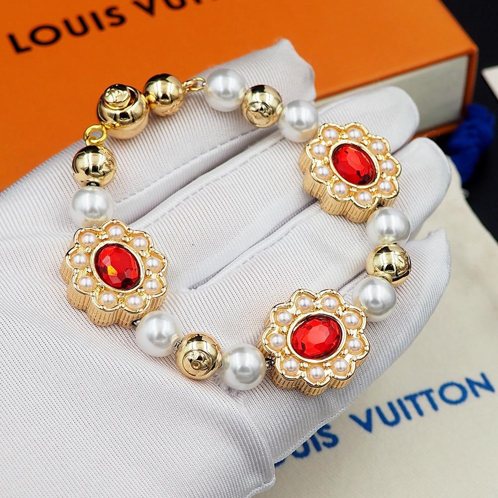 Louis Vuitton LV Dynasty Flower Bracelet - DopestKickz