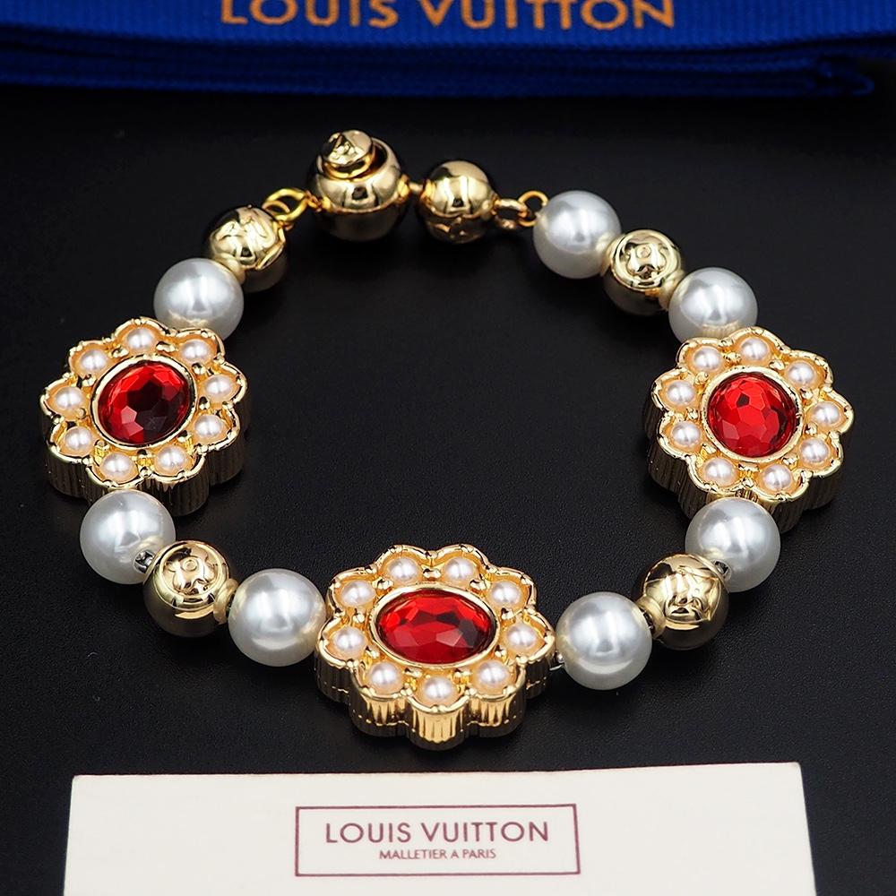 Louis Vuitton LV Dynasty Flower Bracelet - DopestKickz