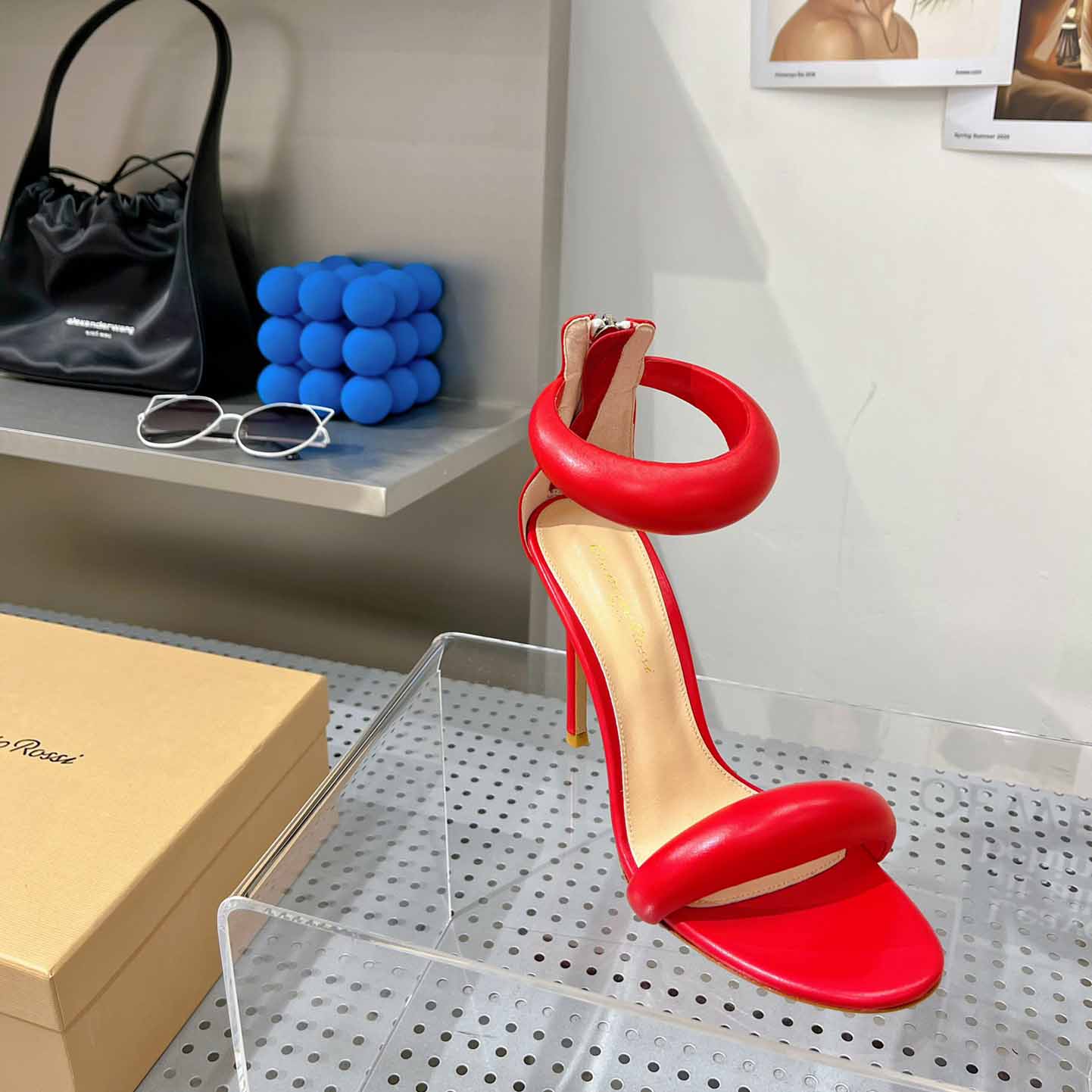 Gianvito Rossi Leather Bijoux Sandals - DopestKickz