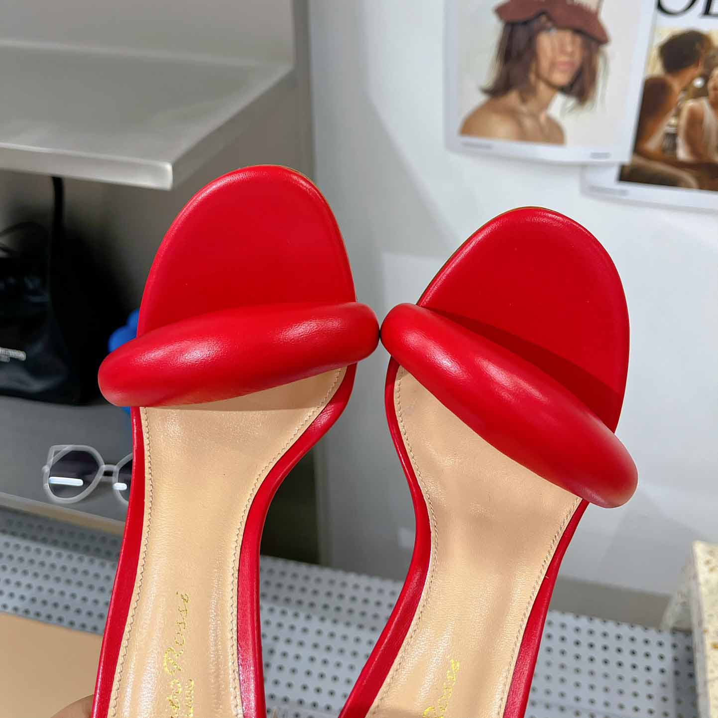 Gianvito Rossi Leather Bijoux Sandals - DopestKickz