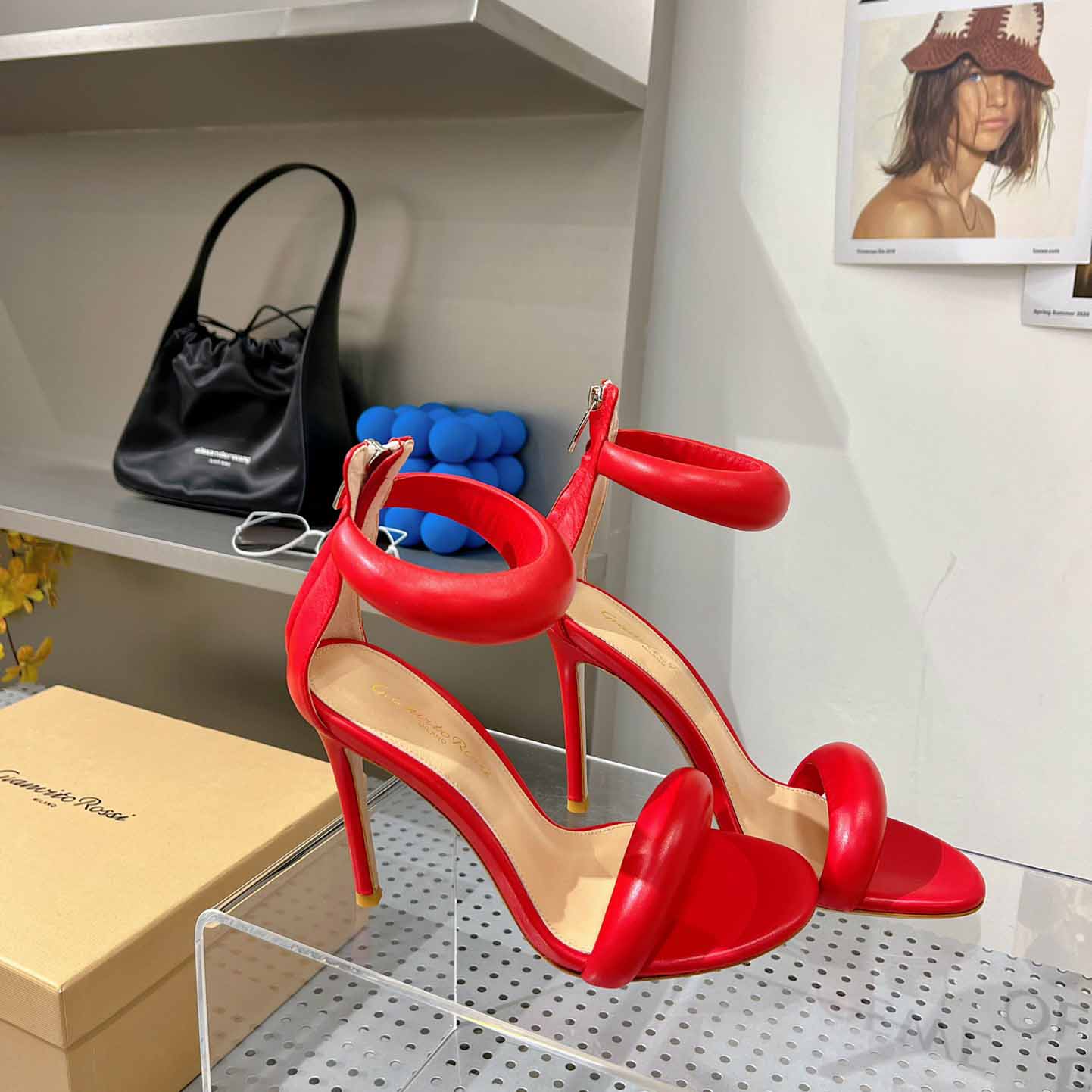 Gianvito Rossi Leather Bijoux Sandals - DopestKickz