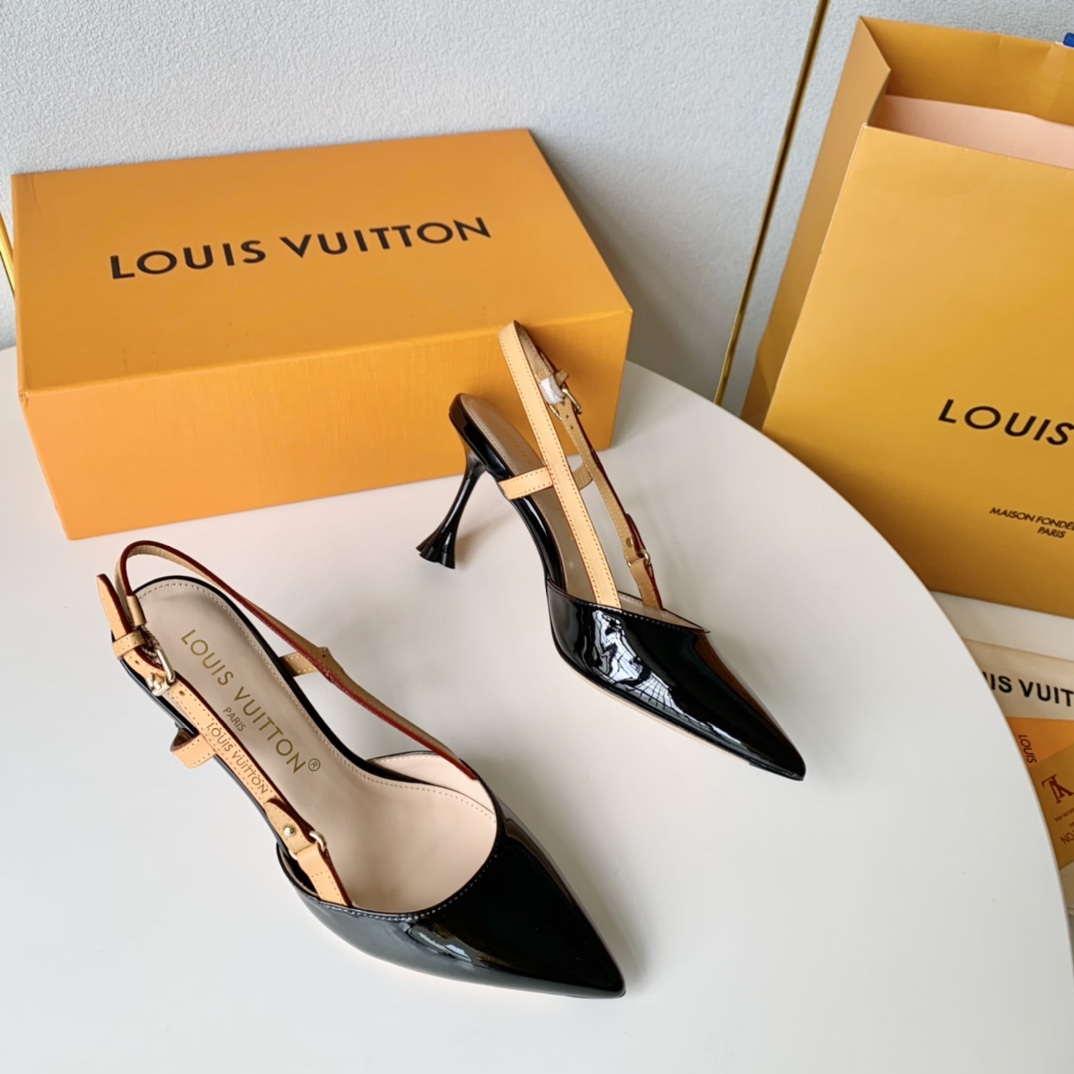 Louis Vuitton Blossom Slingback Pump - DopestKickz