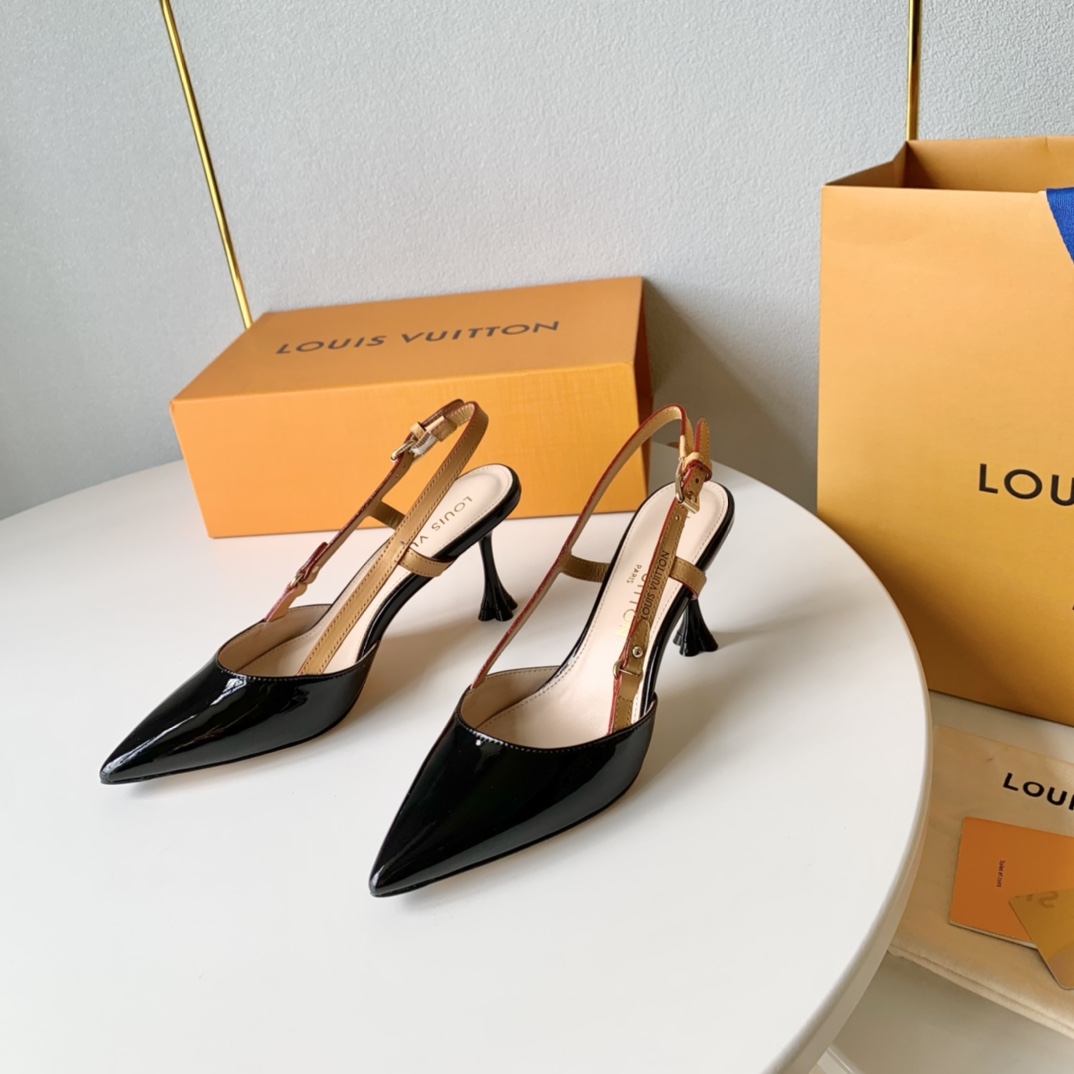 Louis Vuitton Blossom Slingback Pump - DopestKickz
