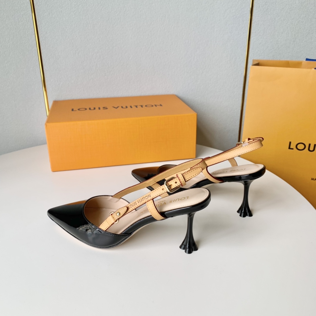 Louis Vuitton Blossom Slingback Pump - DopestKickz
