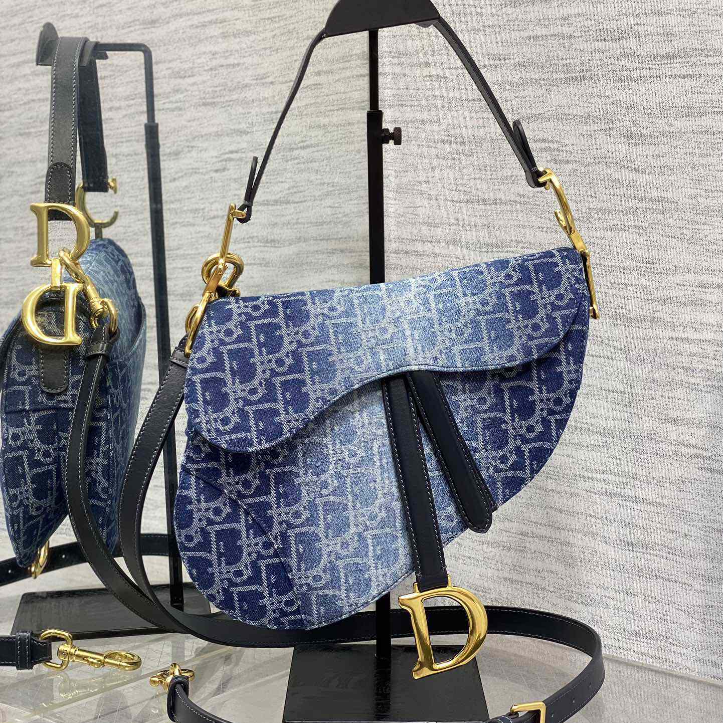 Dior Saddle Bag With Strap   - DopestKickz