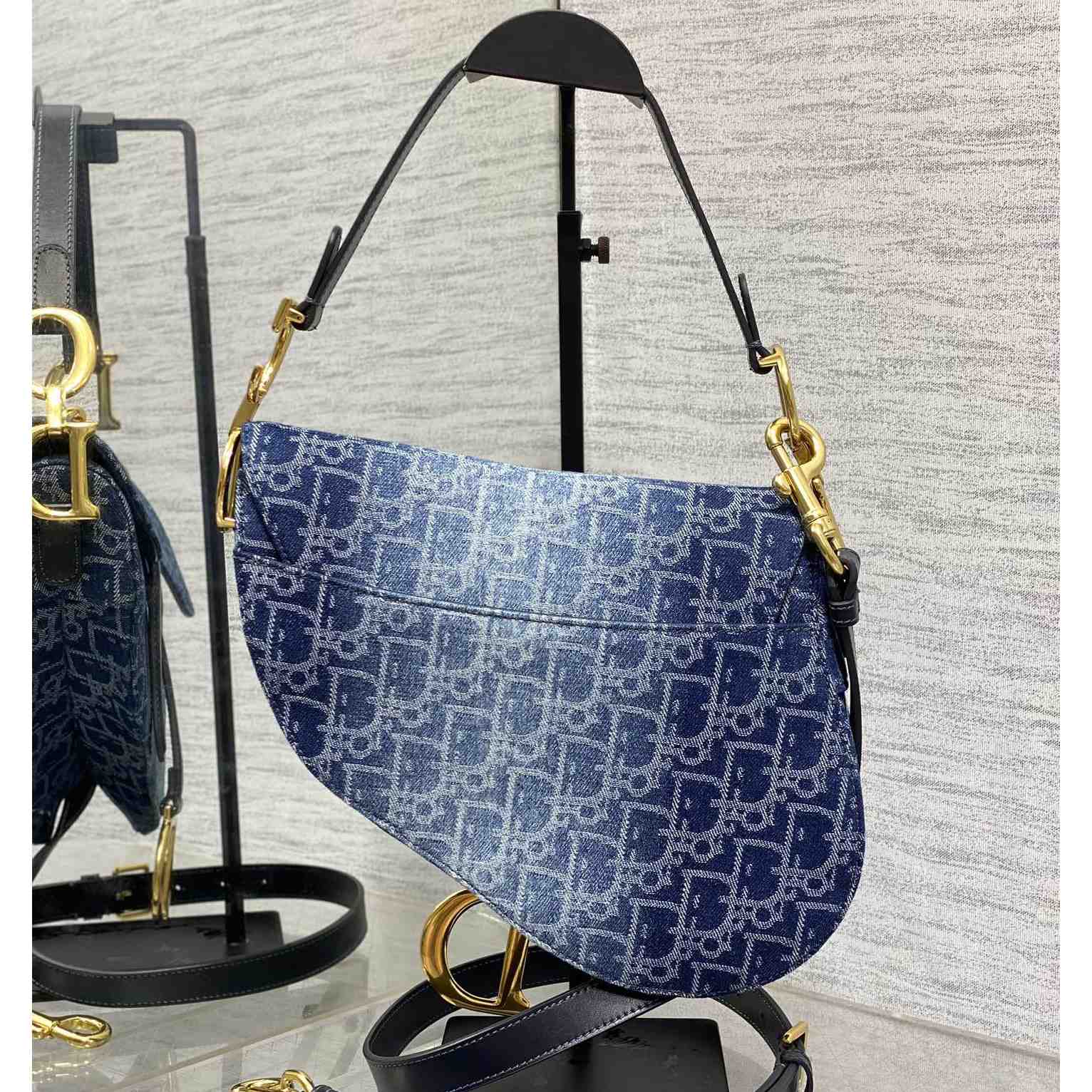 Dior Saddle Bag With Strap   - DopestKickz