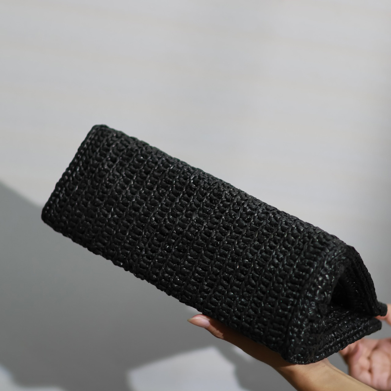 Saint Laurent Panier Raffia Tote Bag  29-21-9cm - DopestKickz