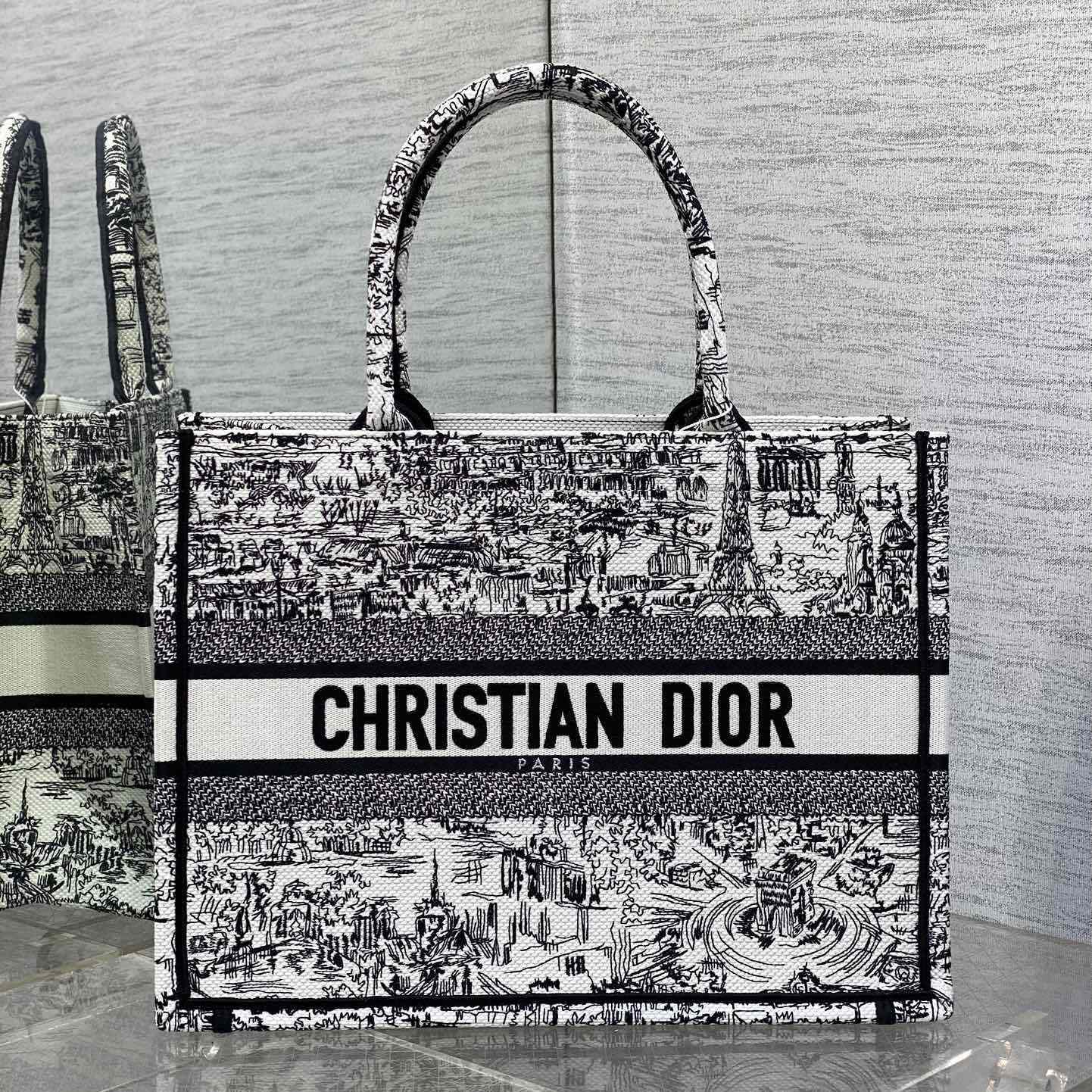 Dior Medium Dior Book Tote    - DopestKickz