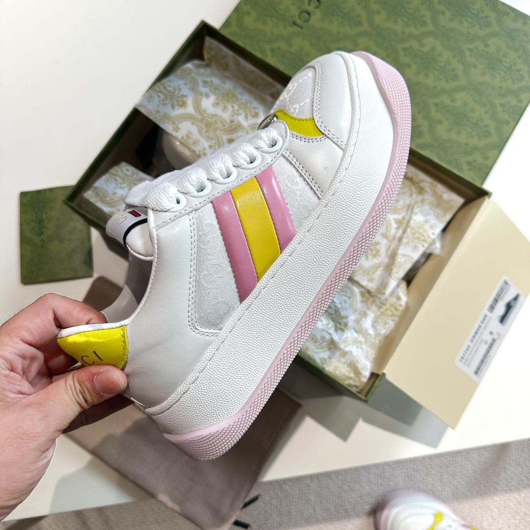 Gucci Screener Trainer With Web - DopestKickz