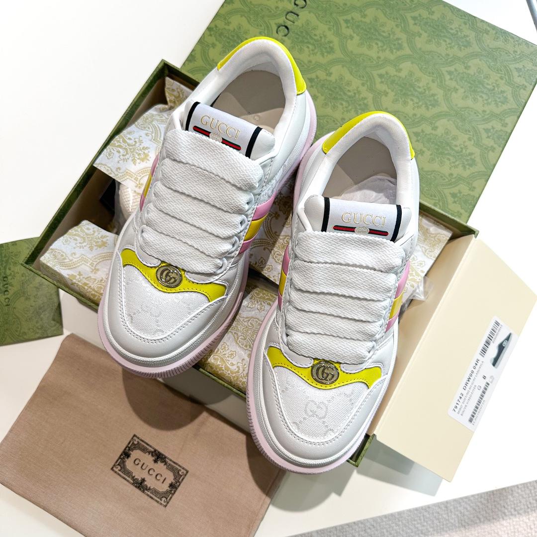Gucci Screener Trainer With Web - DopestKickz