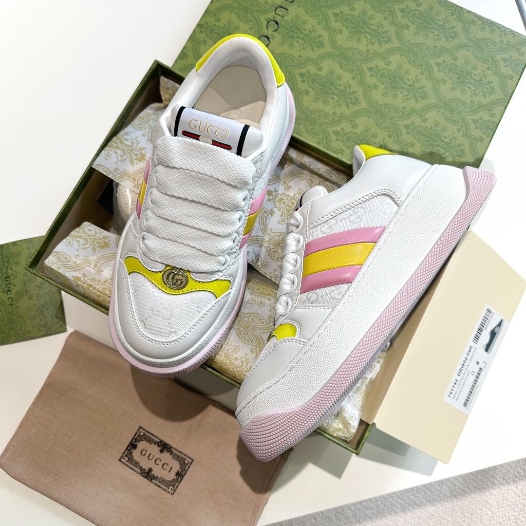 Gucci Screener Trainer With Web - DopestKickz