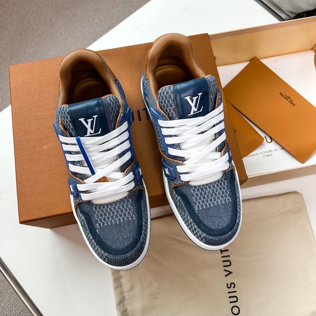 Louis Vuitton LV Trainer Sneaker  1AD6DK - DopestKickz