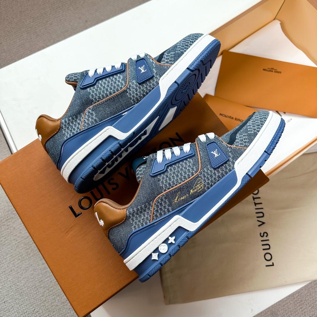 Louis Vuitton LV Trainer Sneaker  1AD6DK - DopestKickz