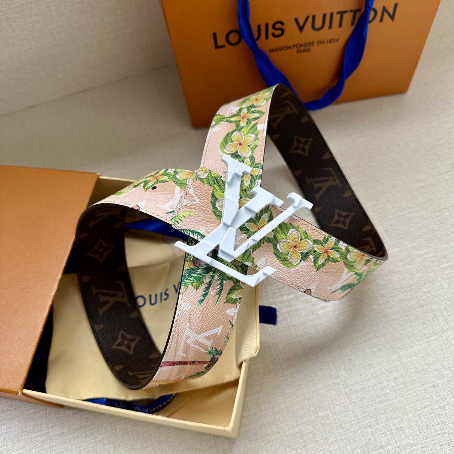 Louis Vuitton LV Tag 40mm Reversible Belt - DopestKickz