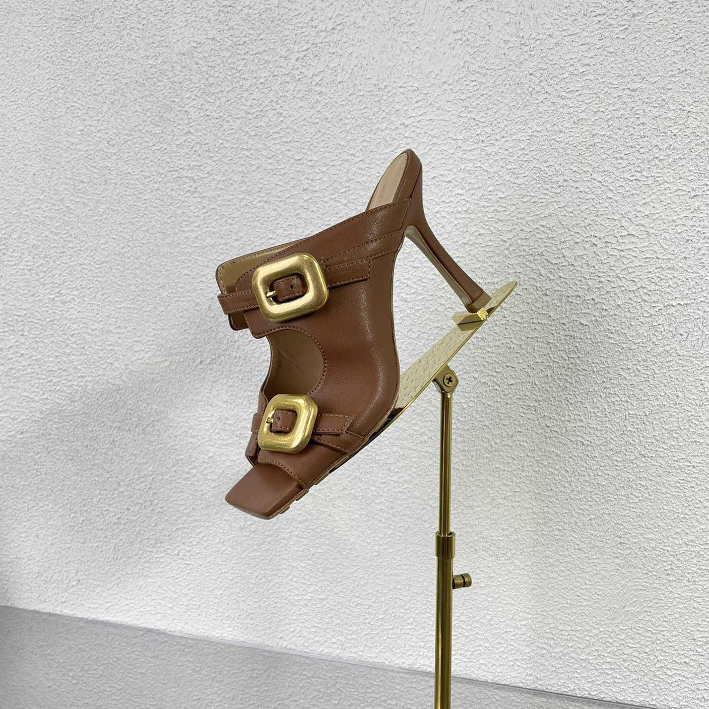 Bottega Veneta Stretch Buckle Mule Sandal - DopestKickz