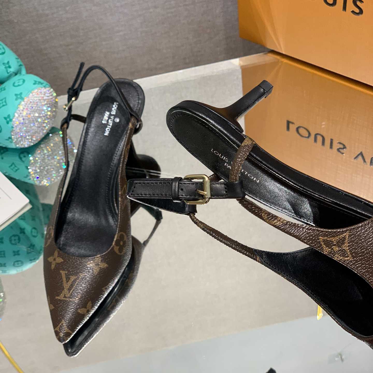 Louis Vuitton Cherie Slingback Pump - DopestKickz