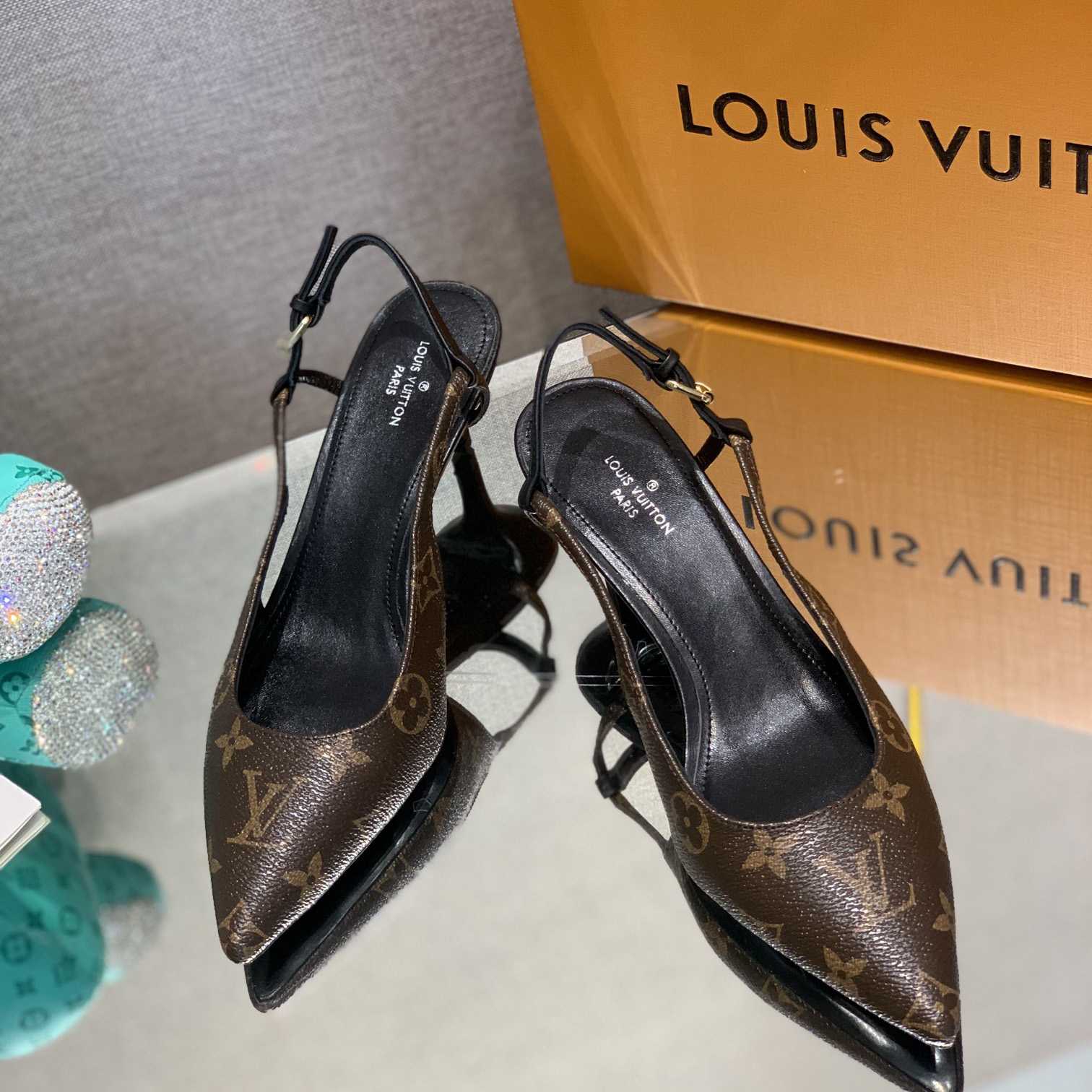Louis Vuitton Cherie Slingback Pump - DopestKickz