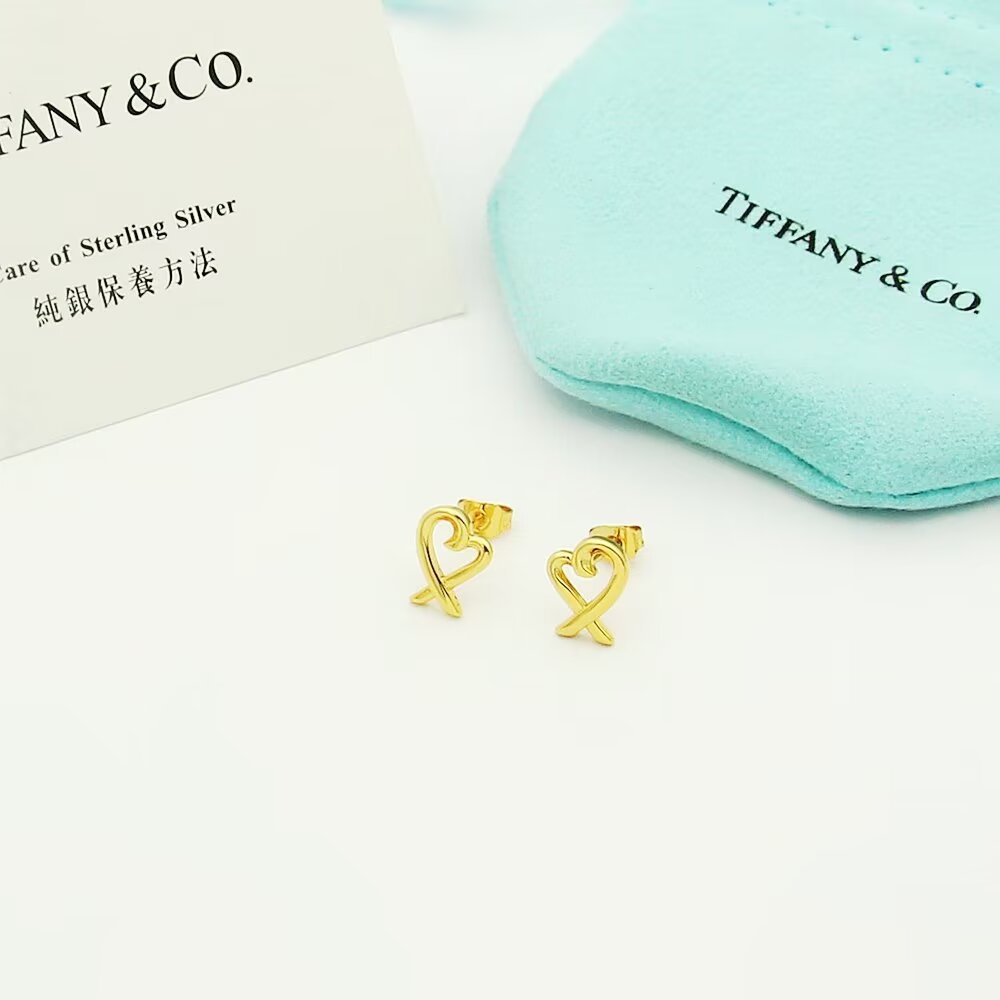 Tiffany & Co. Paloma Picasso Loving Heart Earrings - DopestKickz