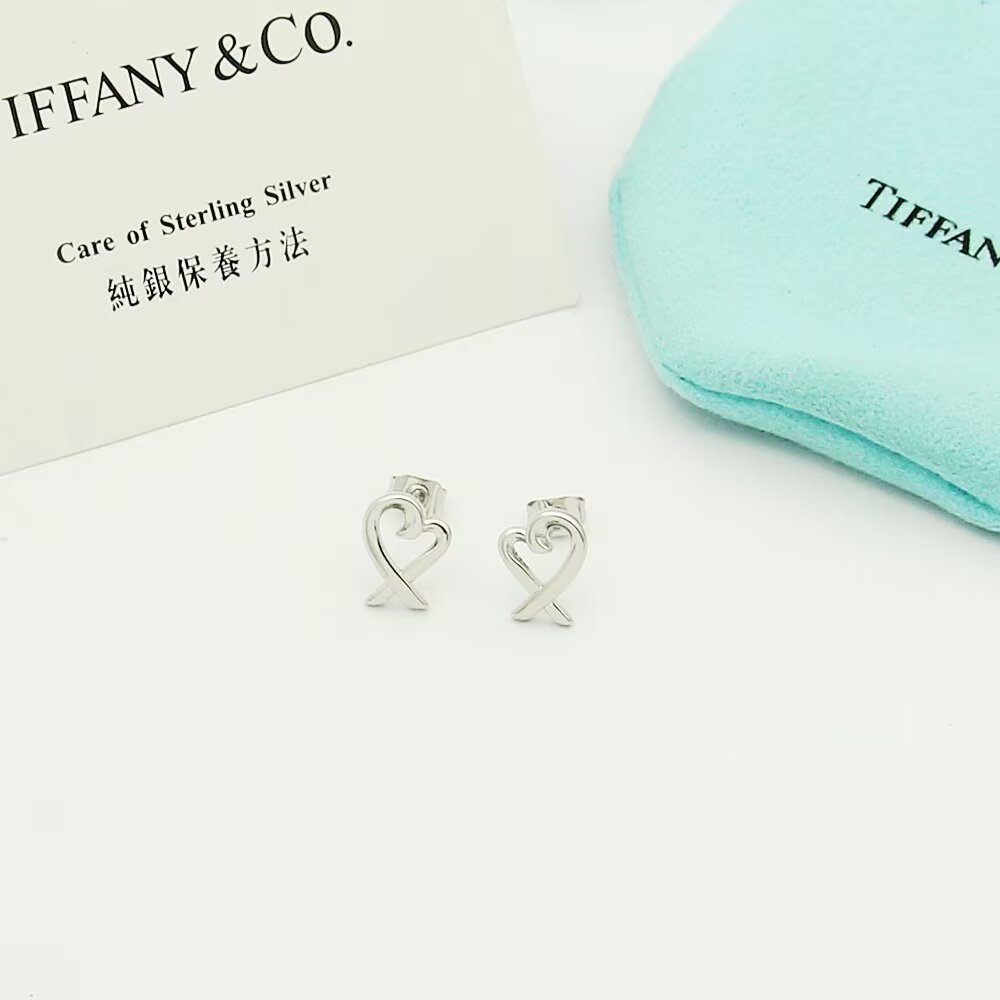 Tiffany & Co. Paloma Picasso Loving Heart Earrings - DopestKickz