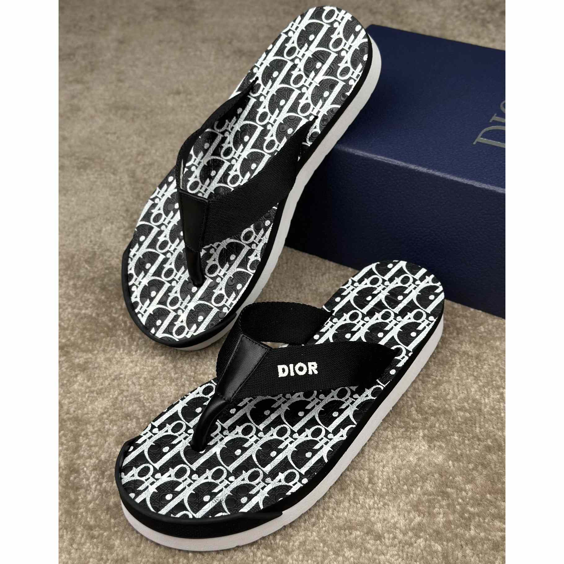 Dior Alpha Thong Sandal - DopestKickz