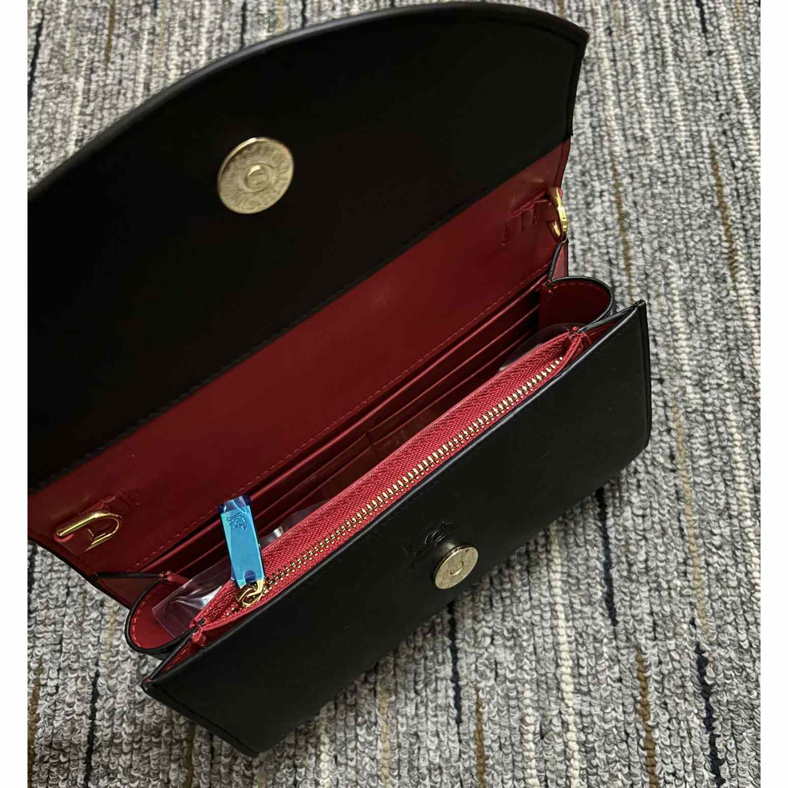 Christian Louboutin Leather Wallet On Chain  - DopestKickz